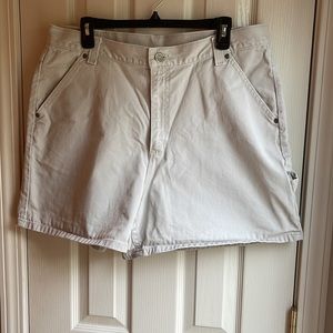 NWOT LEE RIDERS LITE SAND COLOR SHORTS SZ 18